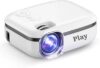 PLAY MP7 Advance 1080 Full HD LED WiFi 3D Mini Projector with 300-Inch Display & 3500 Lumens Brightness, Video Beamer Smart Phone Mirroring Portable Projector for Home Theater & Office